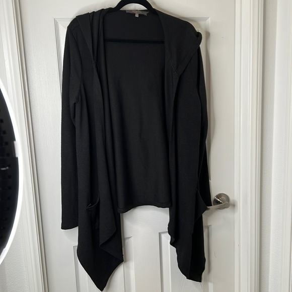 Essentials By Milano Hooded Cardigan 